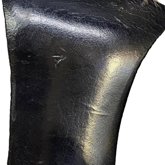 STUART WEITZMAN Heels Size 7 Green Felt Mr Seymour Kitten Career Office s-20 - Picture 6 of 10